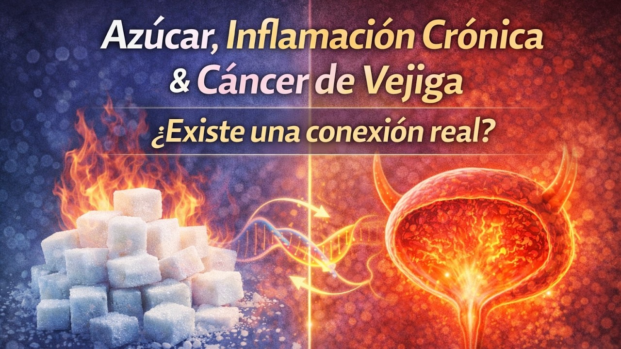 Azúcar, inflamación crónica y cáncer de vejiga: ¿Existe una conexión real?