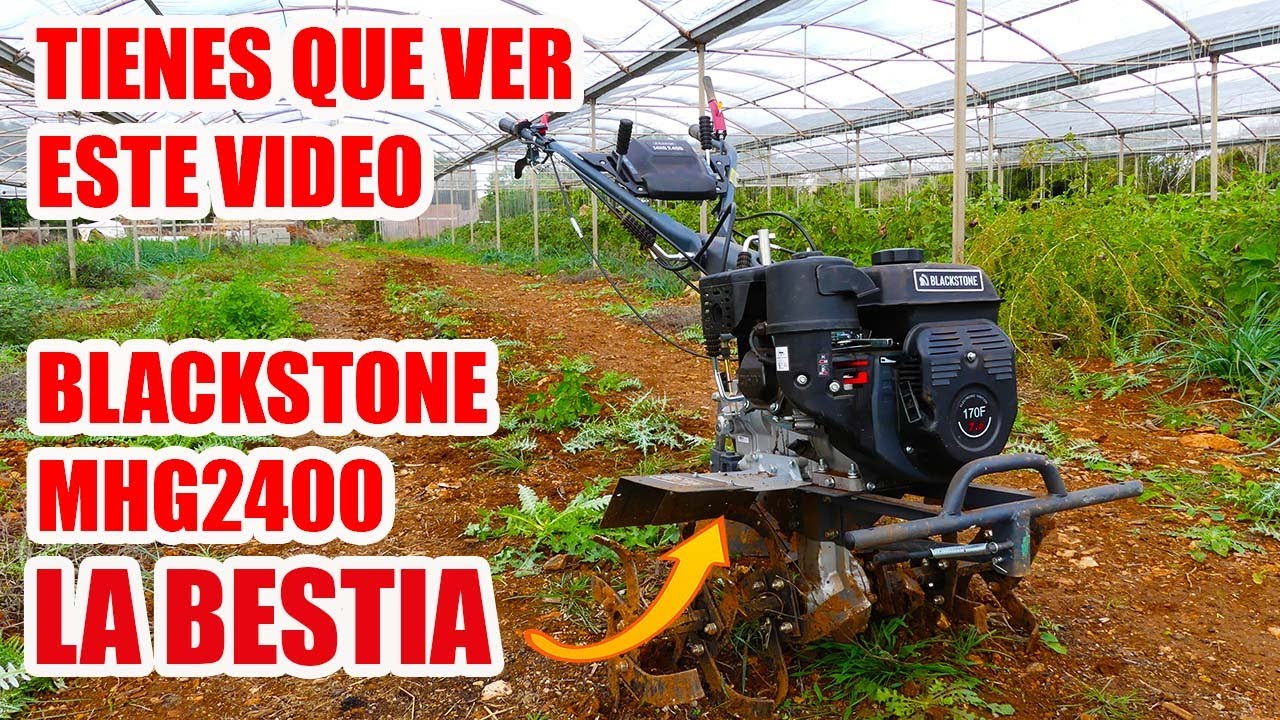 Motoazada BLACKSTONE MHG 2400 Una maquina excelente calidad precio