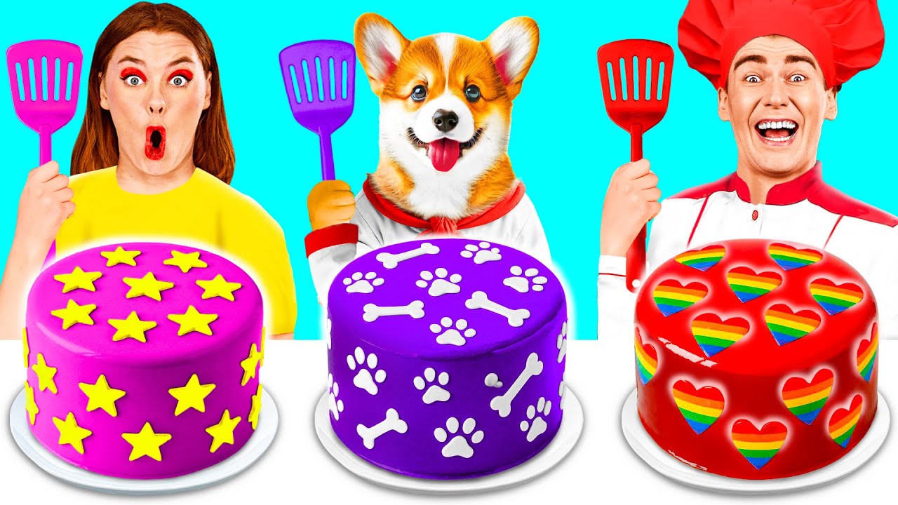 Me vs Grandma Cooking Challenge with Dog | Funny Moments by Crazy DO