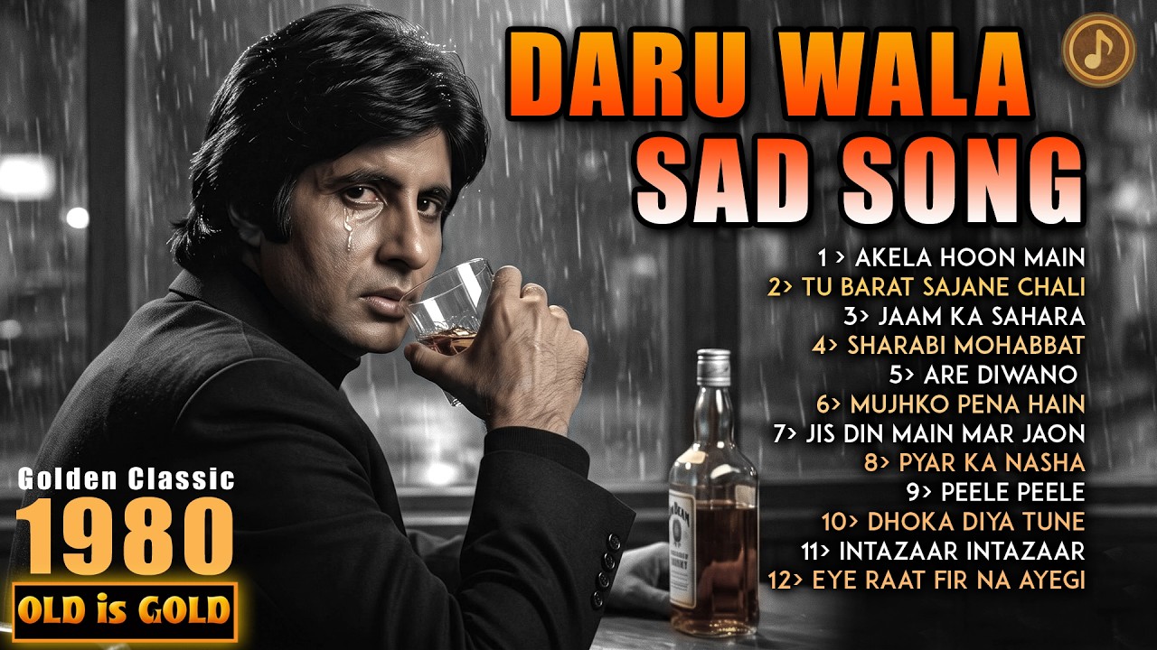 Daru Wala Sad Song | Evergreen Old Hindi Sad Song Jukebox | दर्द भरे पुराने हिंदी गाने | Old is Gold