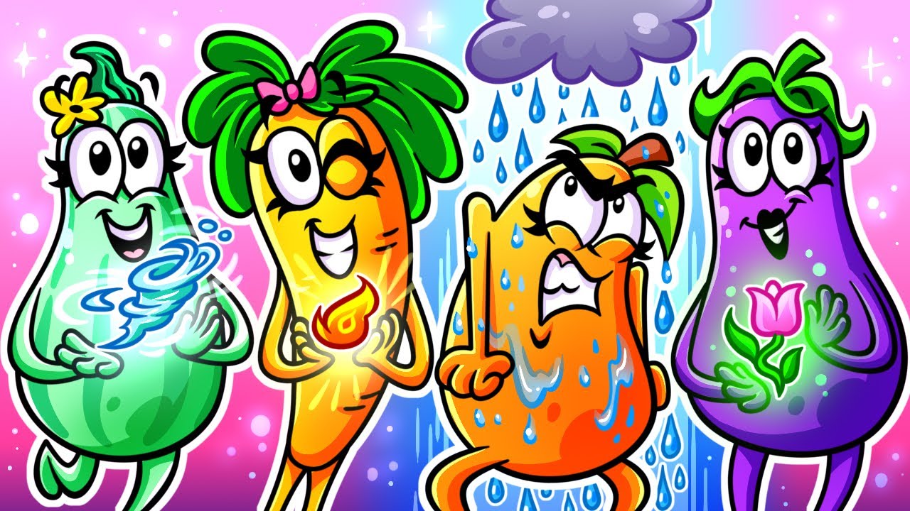 Four Elements in Real Life | Hot Girl, Water Girl, Air Girl and Earth Girl!
