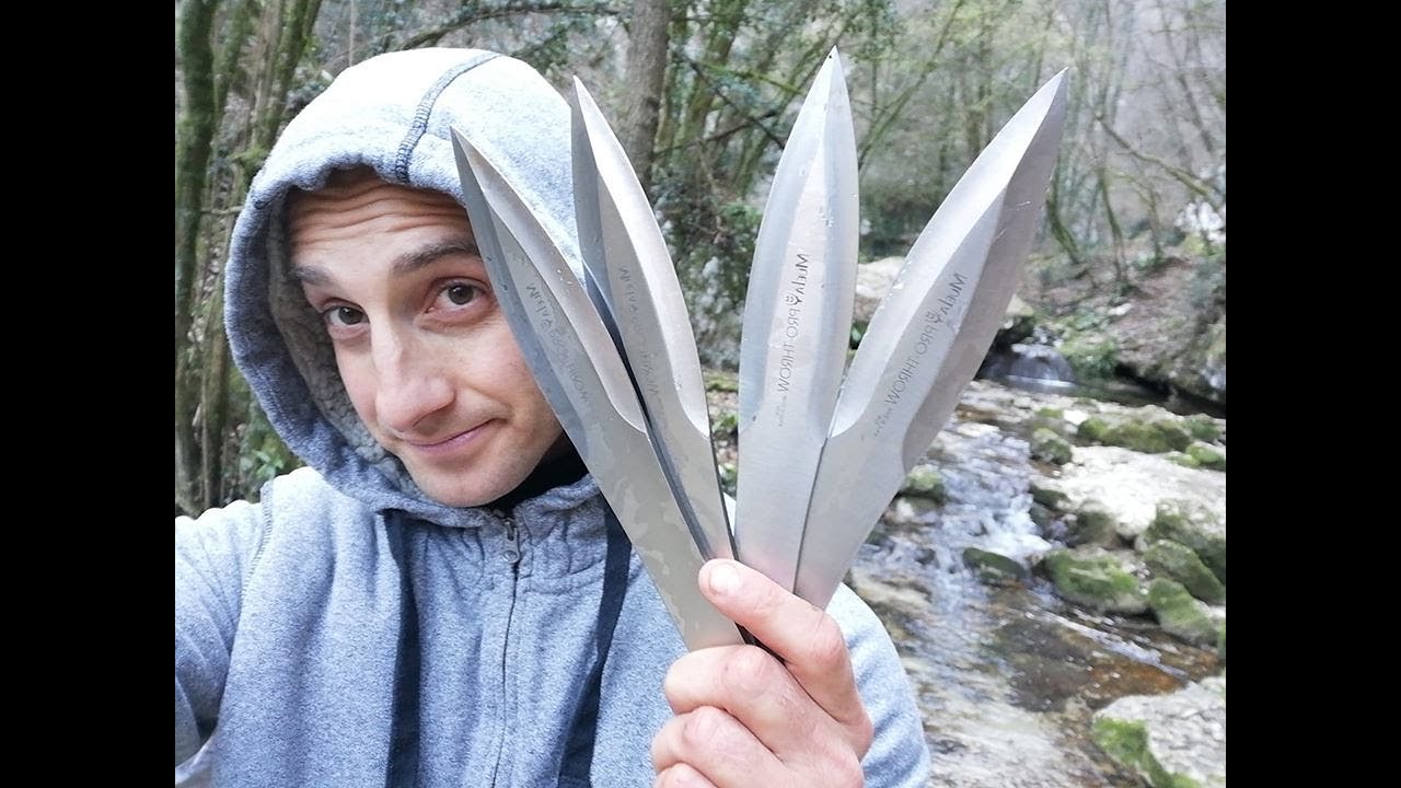 NO SPIN con Coltelli da lancio Muela PRO-THROW