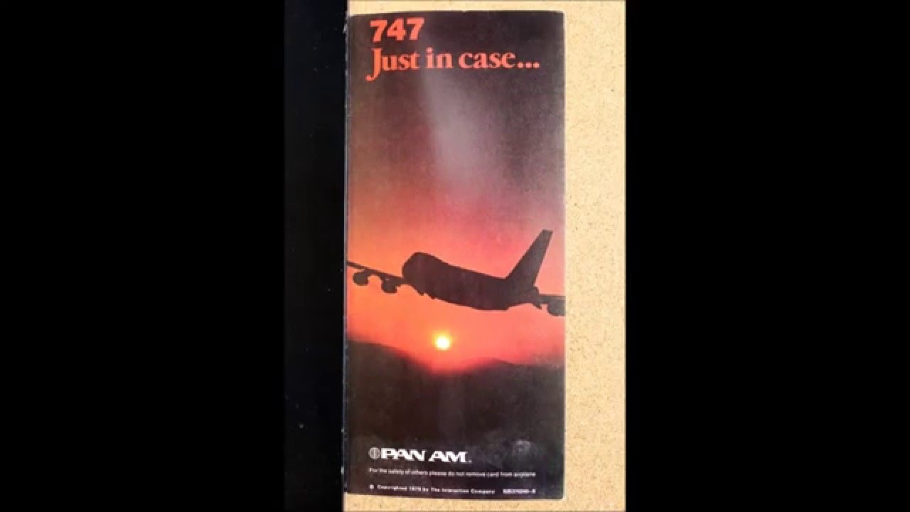My Original Airline Safety Card Collection - The Movie