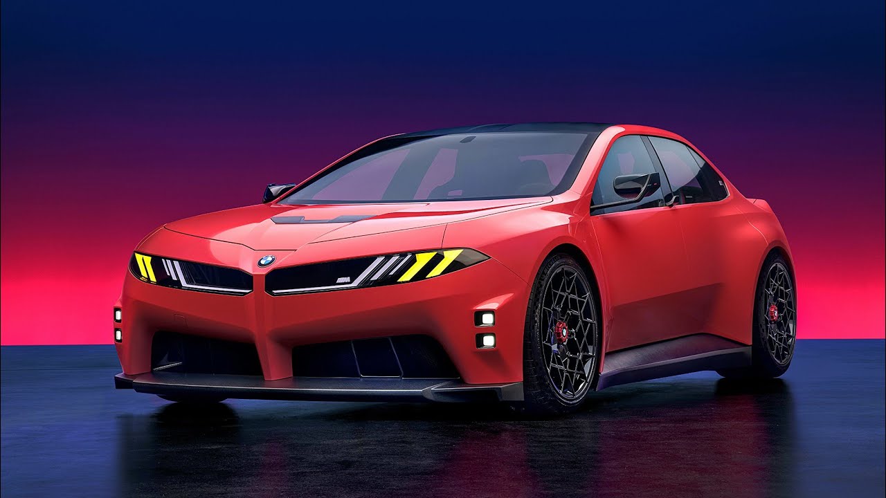 All New 2027 BMW M3 electric officially revealed as the BMW M Concept NK