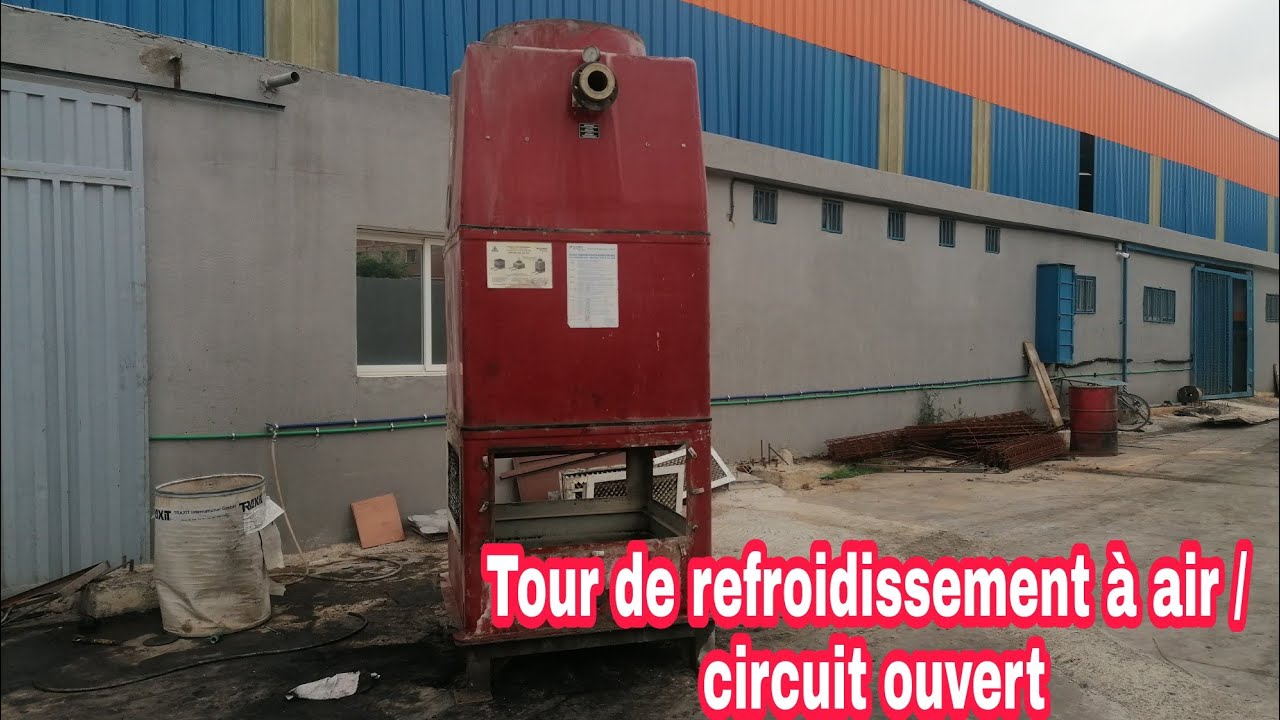 Tour de refroidissement à air /  circuit ouvert