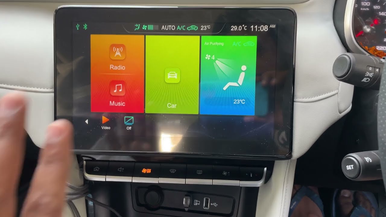 How to Play Videos on Astor Super Touchscreen #astor #mgmotorindia #mgmotor
