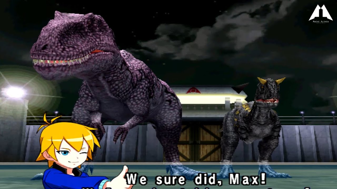 Dinosaur King Arcade Game 恐竜キング Giganotosaurus X Carnotaurus D Team Vs Alpha Fortress Hard