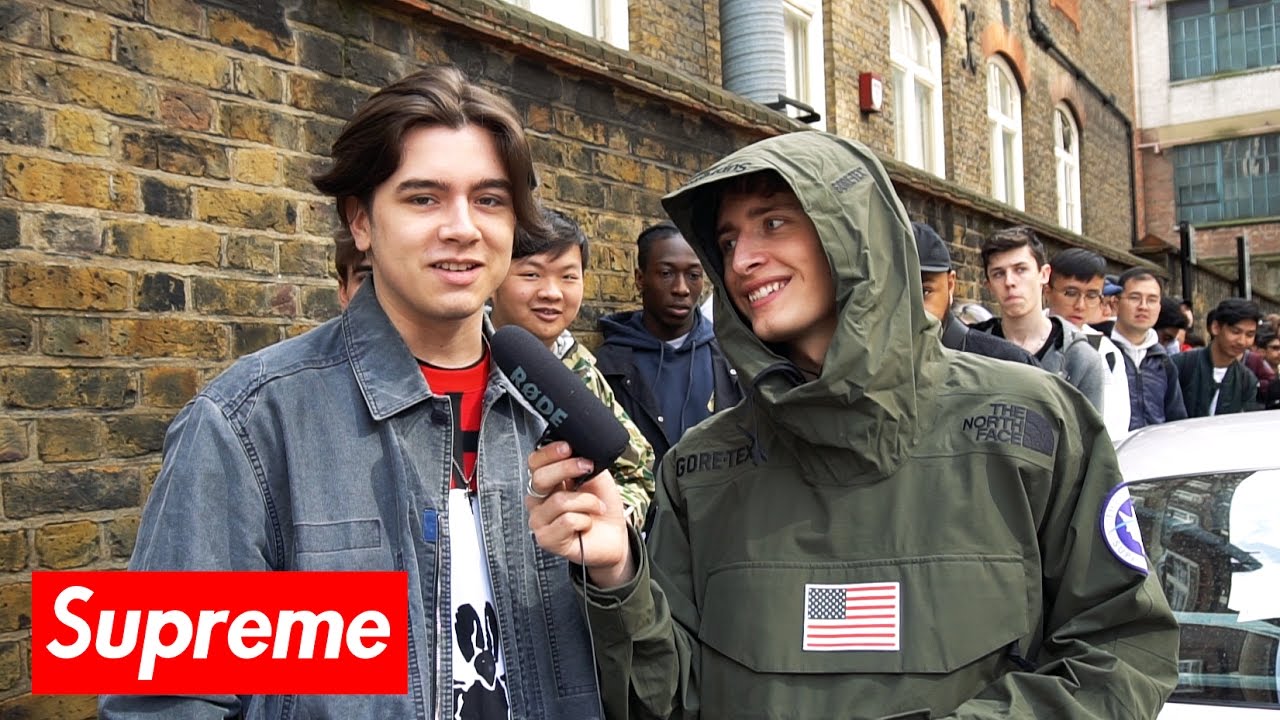 Вот что произошло на презентации Supreme & The North Face 2017!