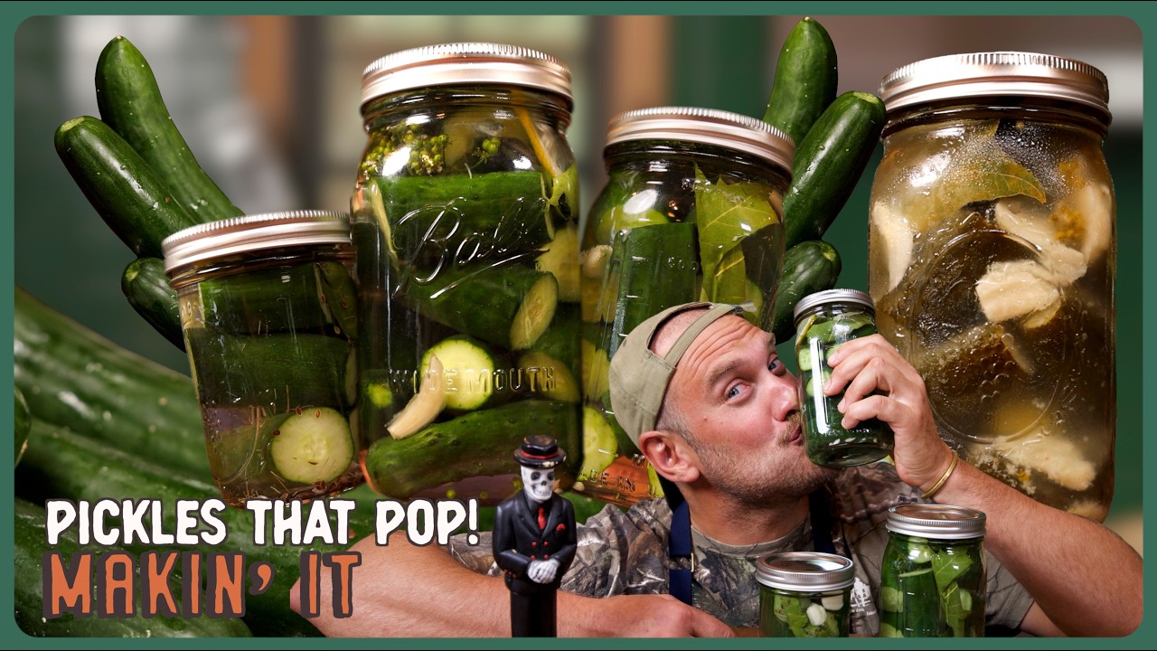 Brad makes Sour Pickles! | Makin' It! | Brad Leone