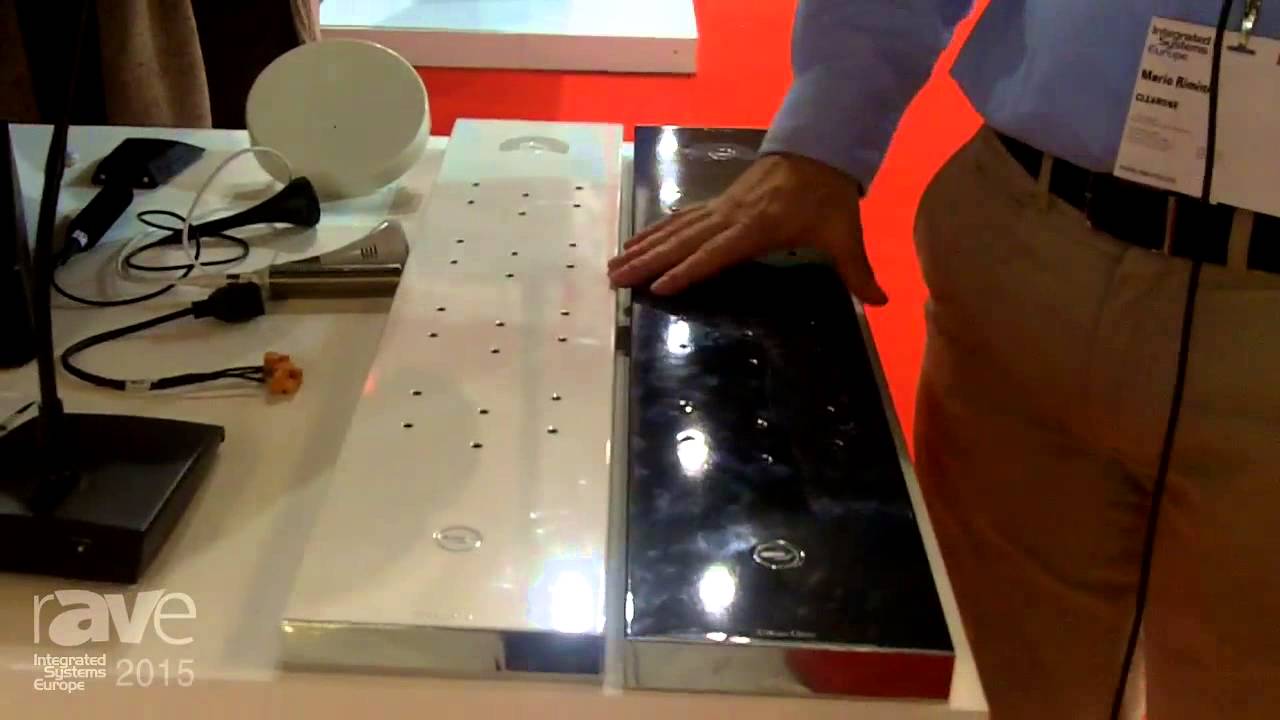 ISE 2015: ClearOne Introduces Beamforming Microphone Array with 24 Integrated Microphones