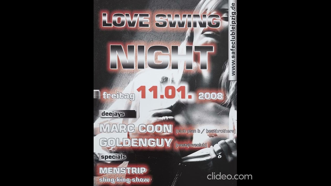 Love Swing Mix – Golden Guy – Tech House – Club Velvet 2008