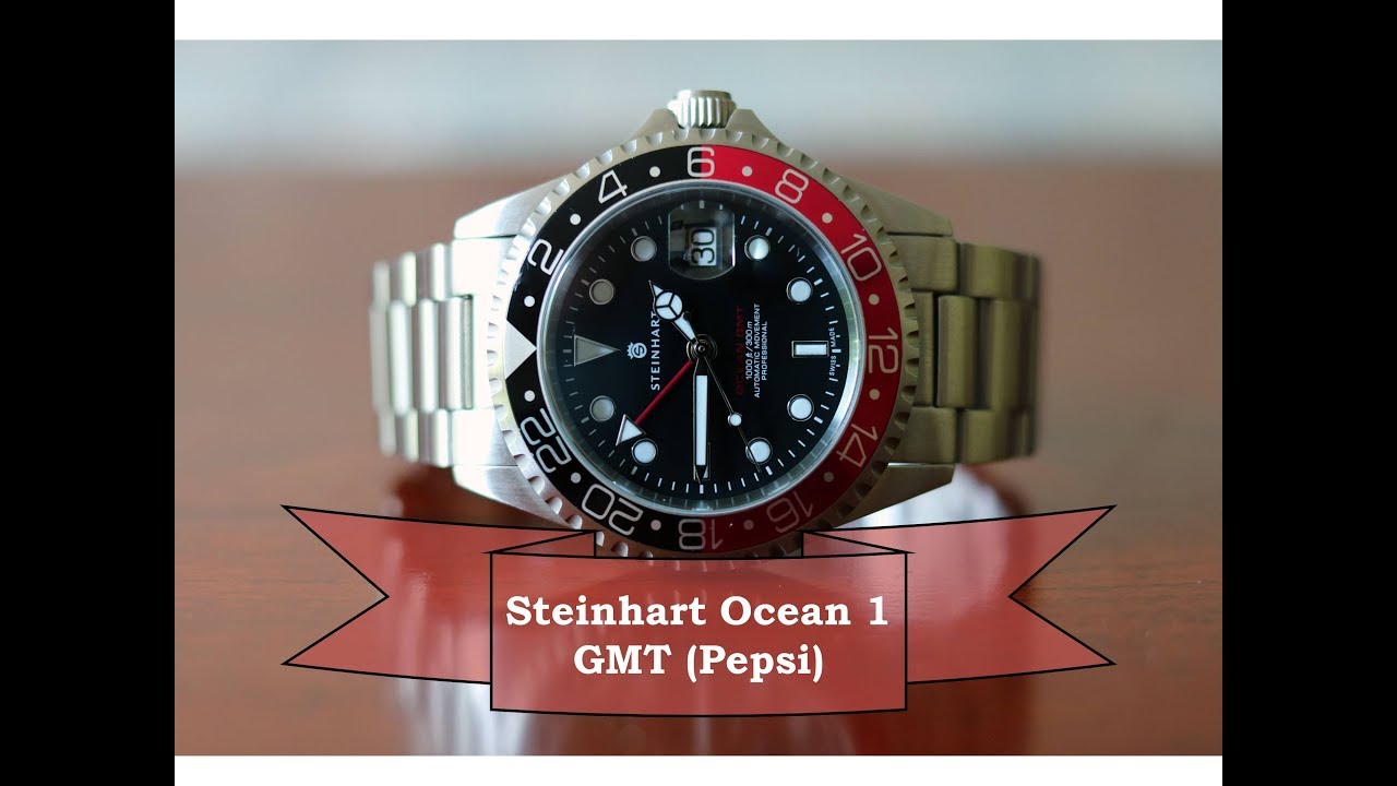 Обзор Steinhart GMT (Ocean 1) — доступная альтернатива Rolex GMT