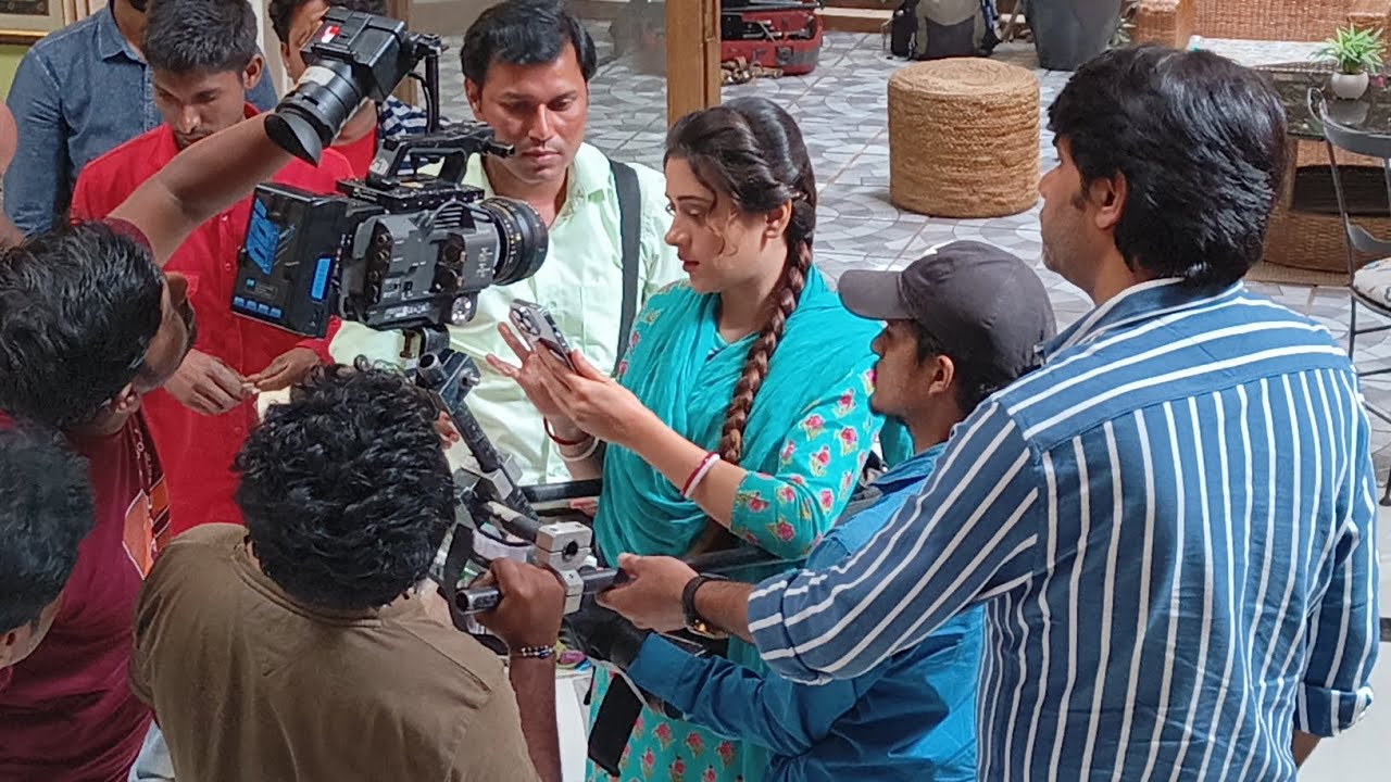 How is a serial shot? Jhanak Live Shooting Video #making #bts #jhanak
