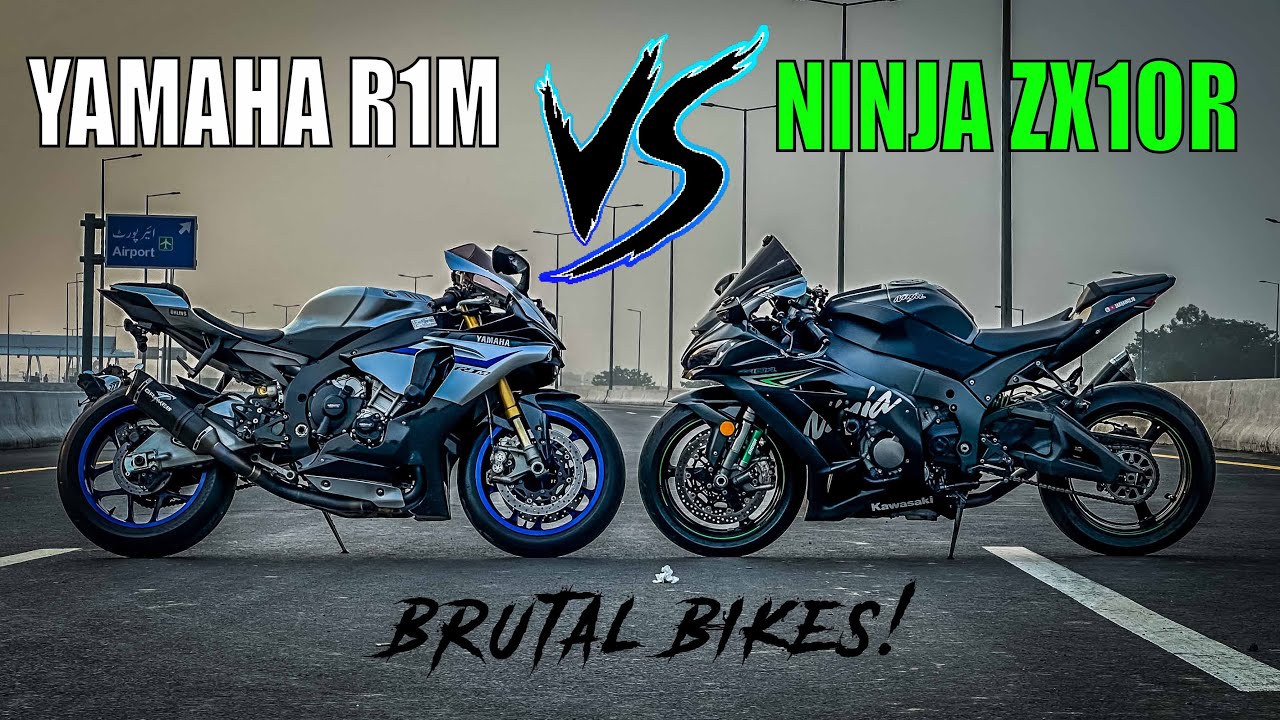 Yamaha R1M vs Kawasaki Ninja Zx10R | Two Brutal Beasts