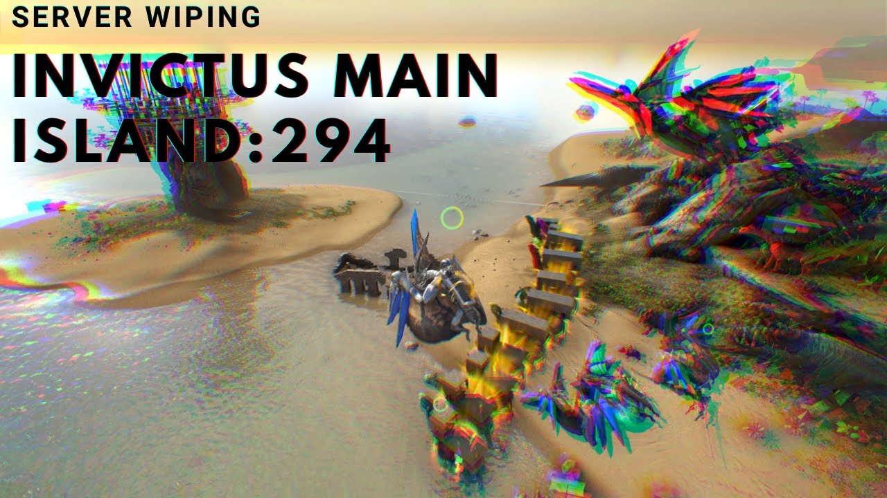 Server Wiping Invictus Main Server: 294 | ARK Official PvP PS5