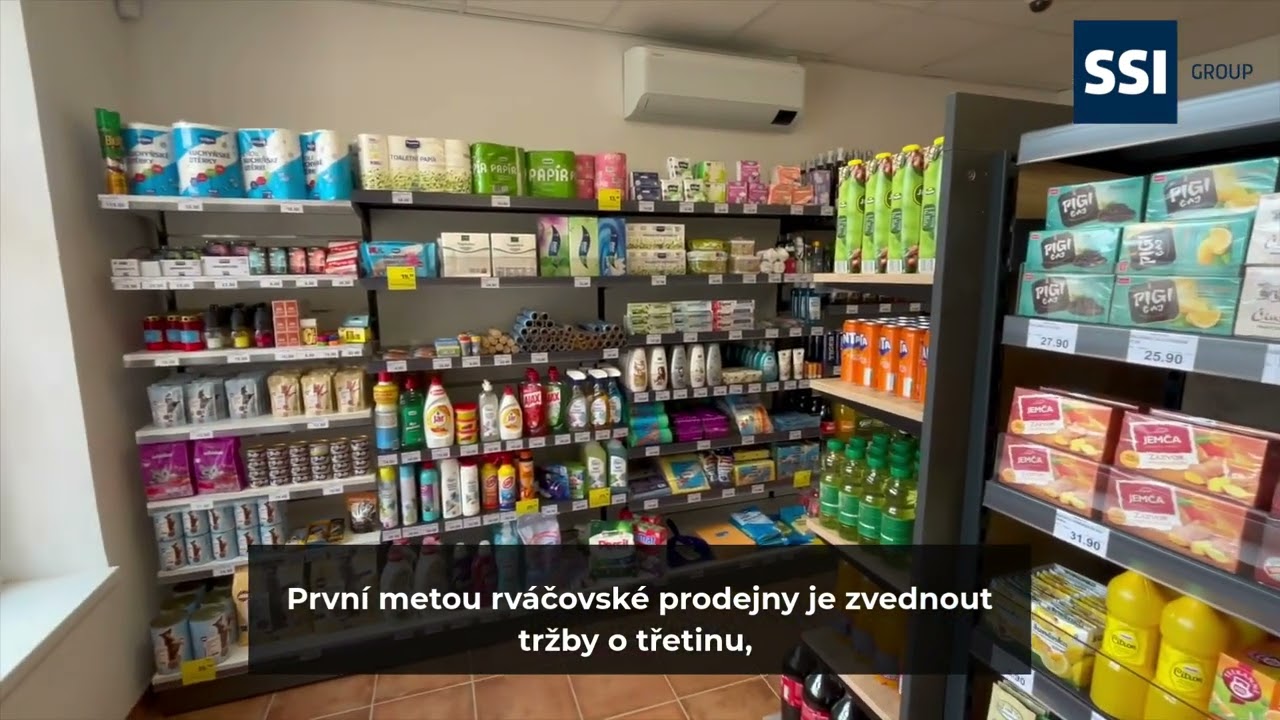 Chytr&yacute; Obchůdek ve Rv&aacute;čově: Hybridn&iacute; provoz a bezpečnost od SSI Group