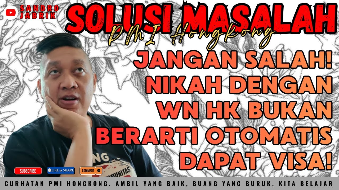 pernah Overstay 4 bulan dan menikah apa visa ku turun