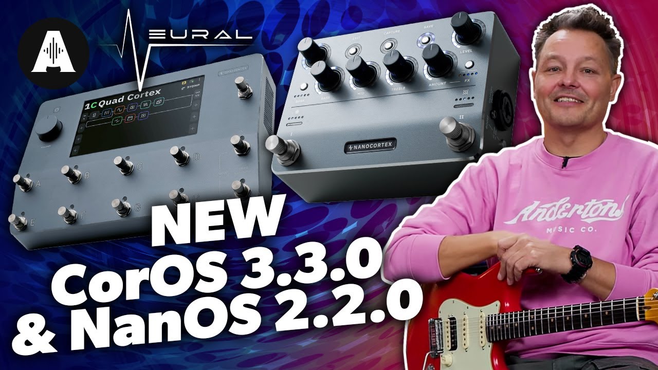 New Neural DSP Updates! - Quad Cortex Cor OS 3.3.0 and NanOS 2.2.0