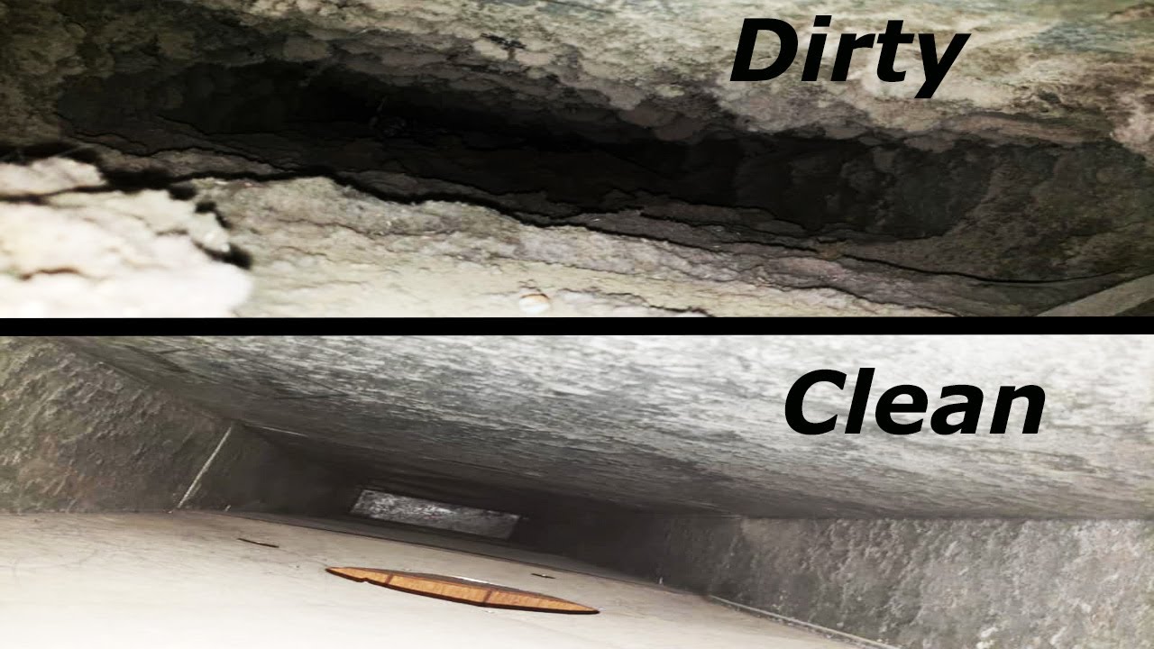 Clogged Air ducts get cleaned for the first time!