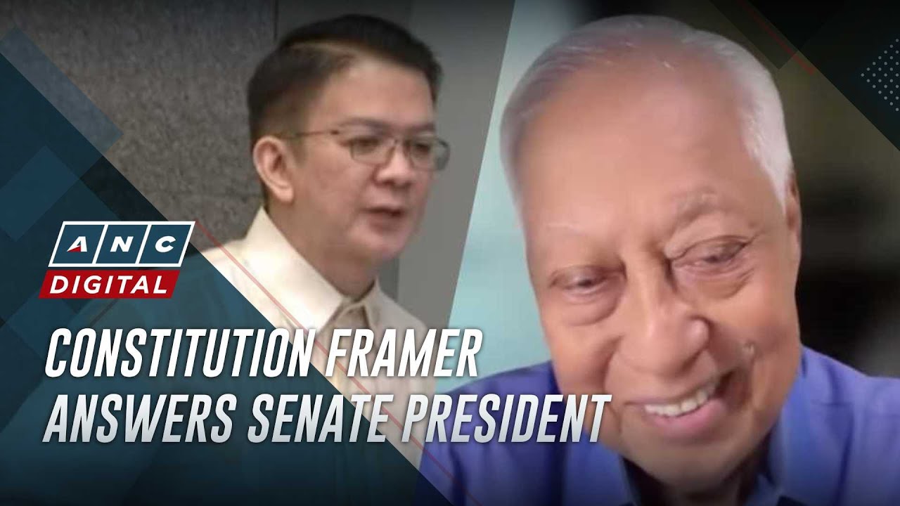 Monsod answers Escudero: 'I think he mistakenly included me' | ANC