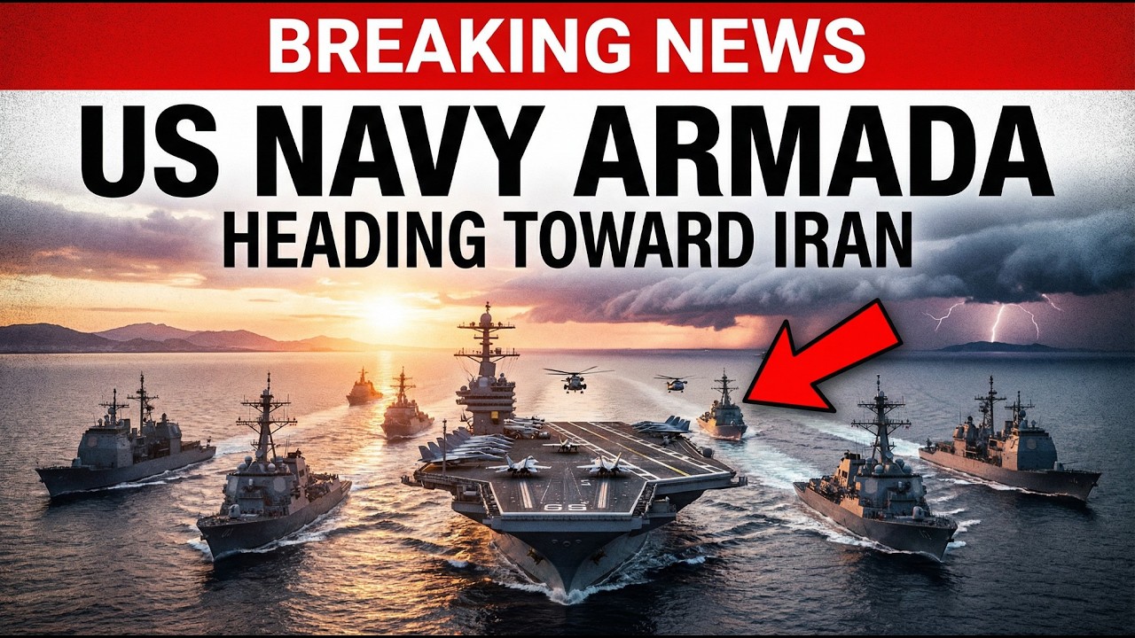 US Navy SENT Massive Armada Toward Iran - Then THIS Happened...