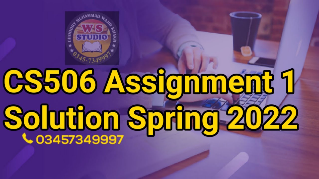 CS506 Assignment 1 Solution Spring 2022