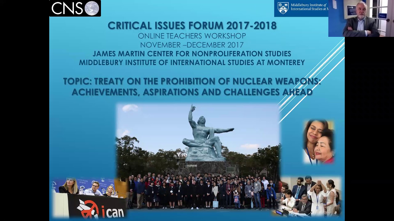 Nuclear Weapons States and its allies’ perspectives on the Nuclear Weapons Ban Treaty