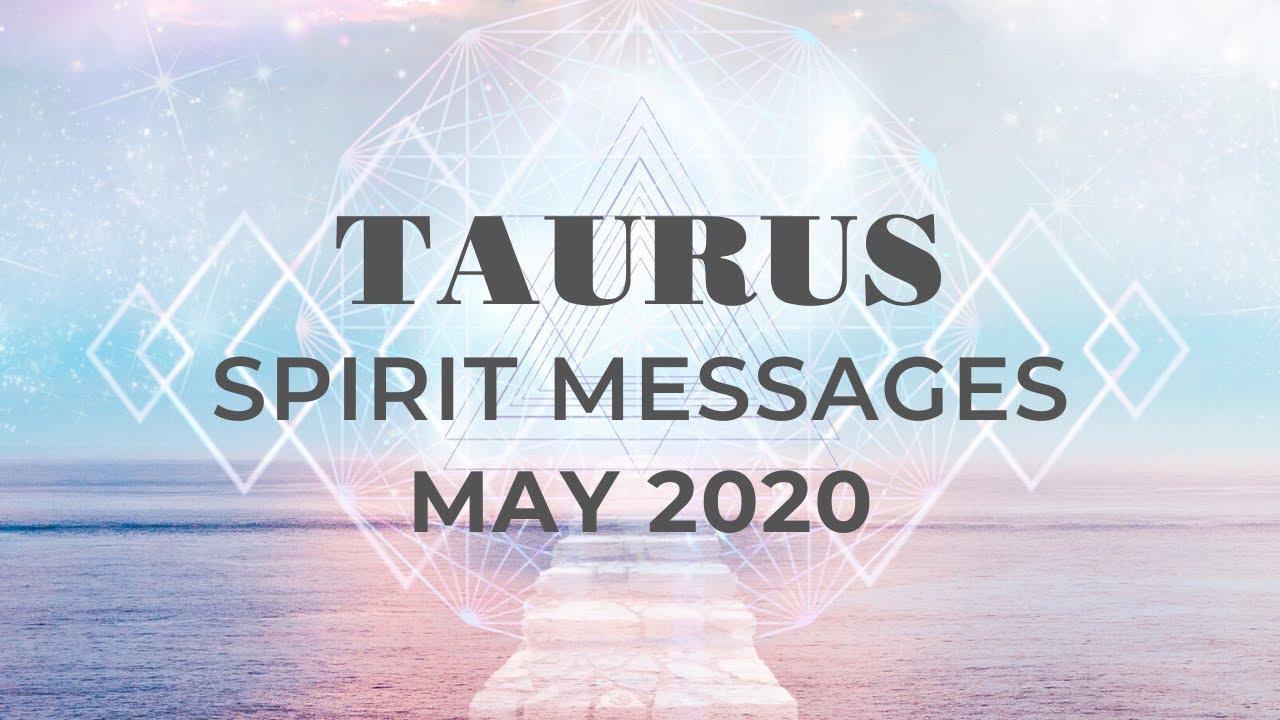 TAURUS MAY 2020 - WOW! CRYING HAPPY TEARS  FOR YOU🥰 MESSAGES FROM SPIRIT🔮 PSYCHIC TAROT READING ✨