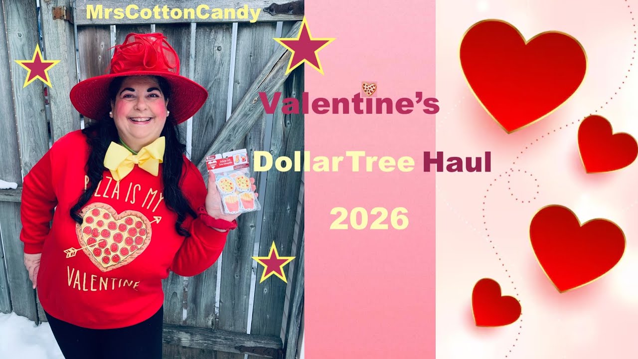 Dollar Tree Haul (Valentine's Items & More) February 2026
