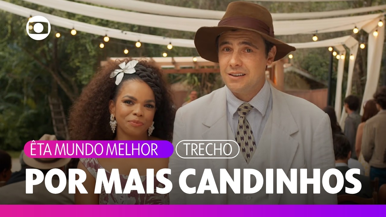Candinho e Dita transmitem mensagem de amor, generosidade e esperança | Êta Mundo Melhor | TV Globo
