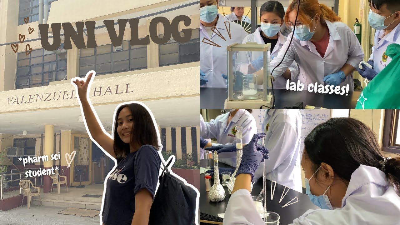 UNI VLOG: Face-to-Face Laboratory Classes *pharm sci student* (UP Manila)