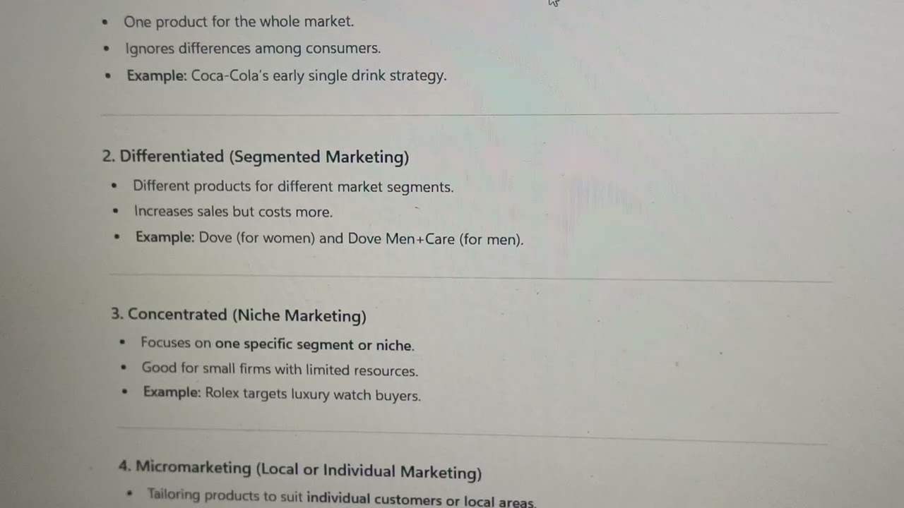 #targeting #marketing #market targeting #marketingmanagement 