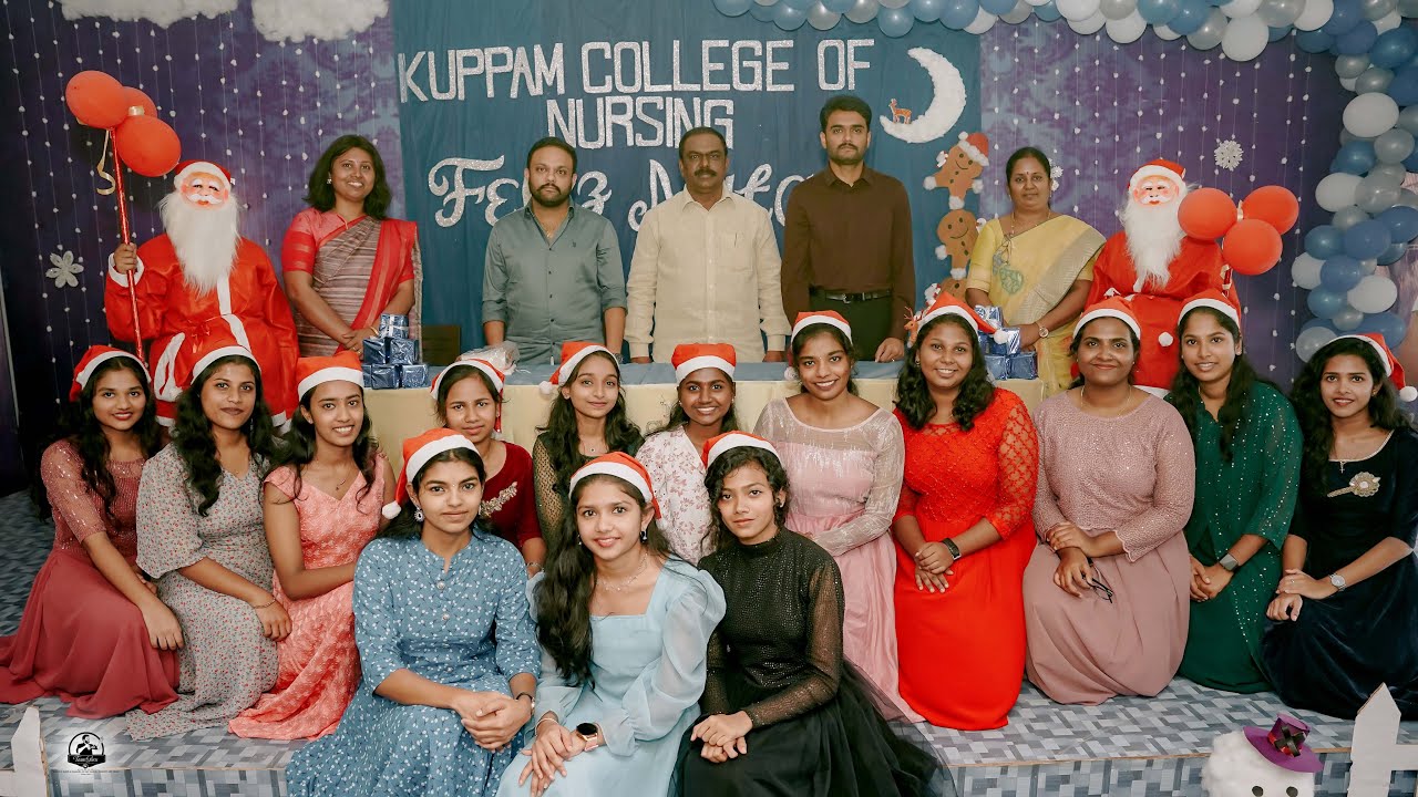 KUPPAM COLLEGE OF NURSING CHRISTMAS CELEBRATIONS 2024