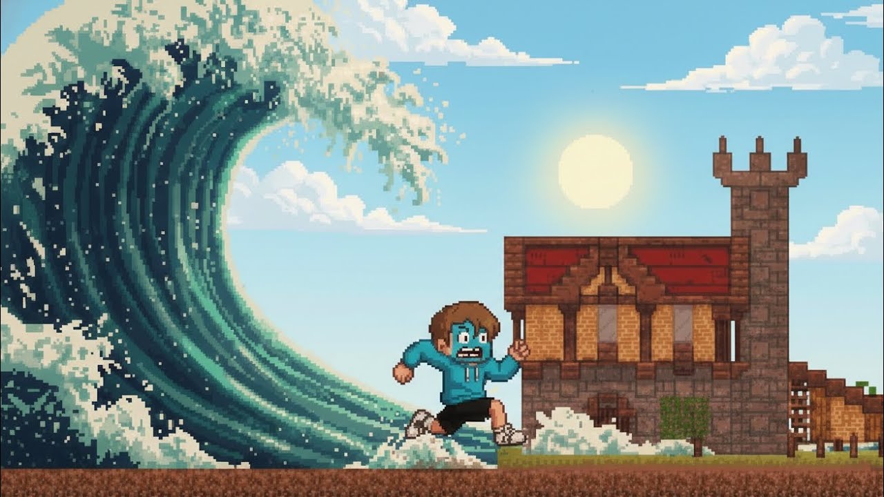 Tsunami geldi 