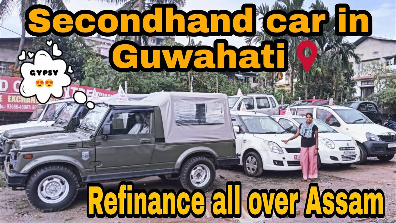 Secondhand car market in Guwahati,Assam||Gypsy||Hondacity||Swiftdsire||Kia||Bolero||Swift||WagonR
