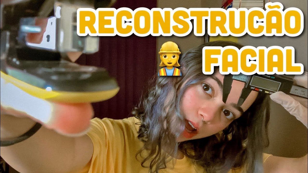 ✨ASMR | Arrumando seu rosto - sussurros✨