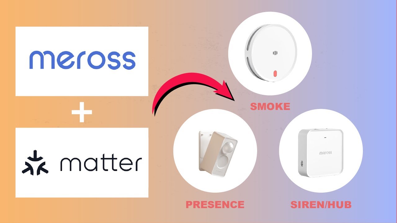 Новый датчик присутствия вещества и дымовой извещатель от Meross