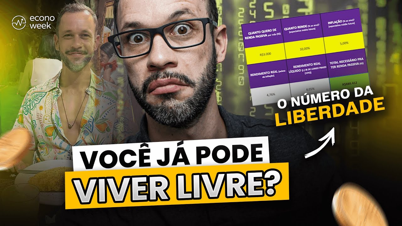 Quanto dinheiro você precisa para ter LIBERDADE FINANCEIRA? 💰 Descubra Agora (com PLANILHA)