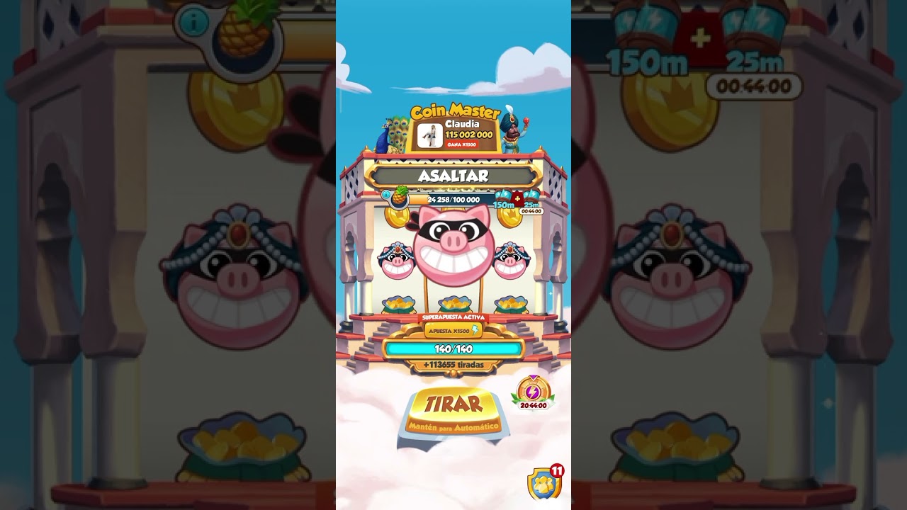 EL MEJOR ROBO A LA AlDEA!! coin master