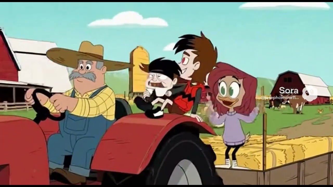 At the farm