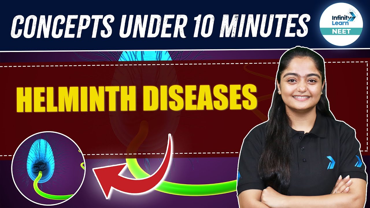 Learn Helminth Diseases: Human Health and Disease | Quick Revise for NEET | Class 12 | NEET 2025