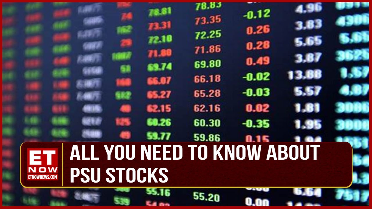 Stellar Rally Of PSU Stocks Continue; What Does The Index Show? | Market Radar | Business News
