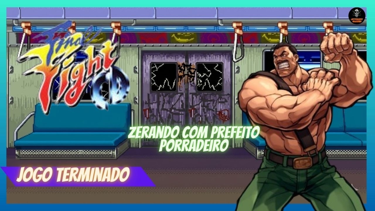FINAL FIGHT SEGA CD  GAMEPLAY ATE ZERAR COM MIKE HAGGAR