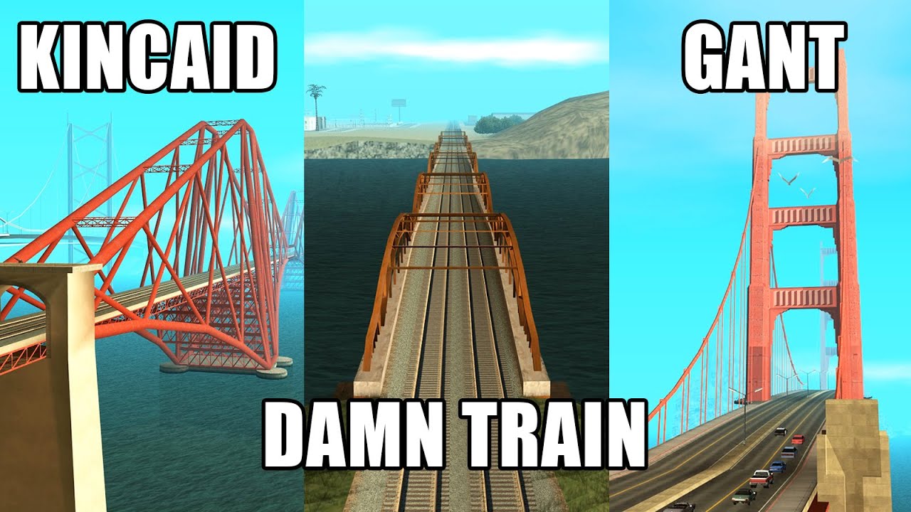 Secrets and Facts about Bridges in GTA San Andreas (Curiosities)