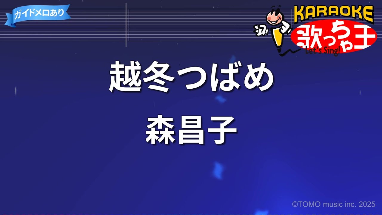 【カラオケ】越冬つばめ/森昌子