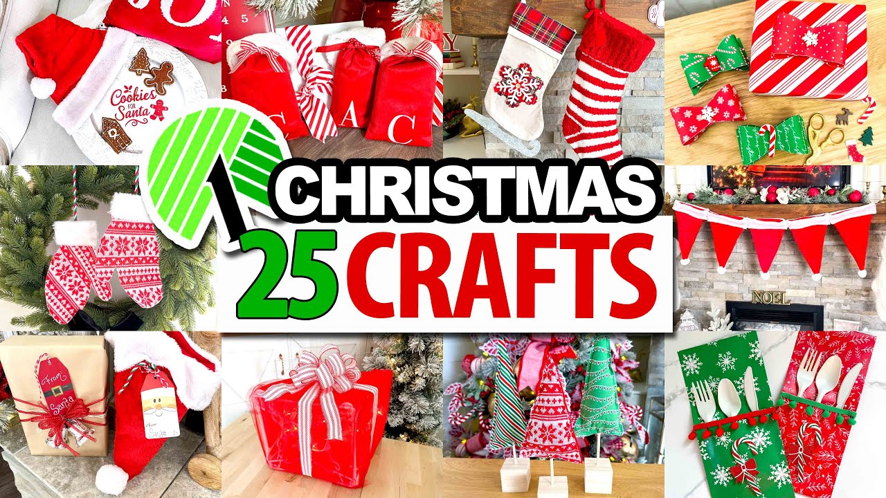 25 *BEST* Dollar Tree Christmas DIYs & Crafts 2025!