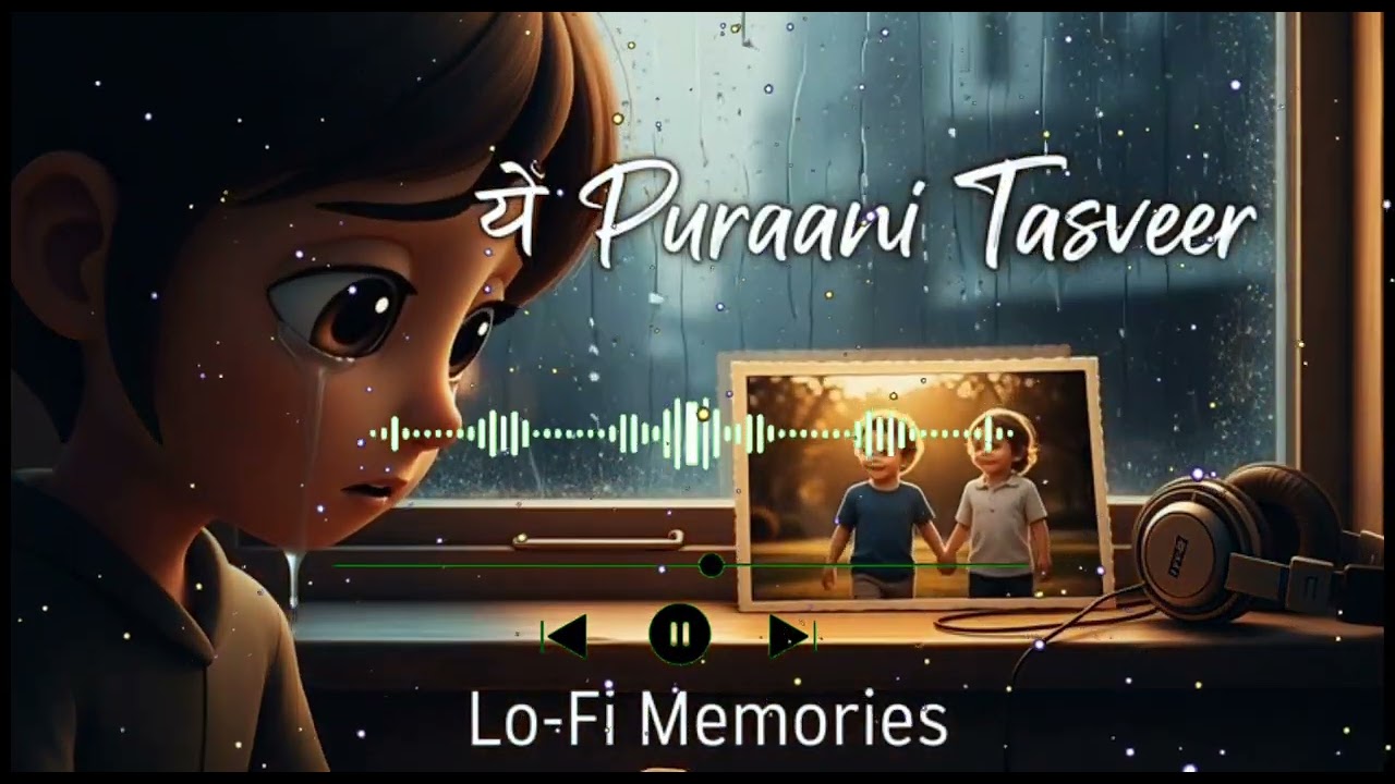 Puraani Tasveer 💔 | Emotional Lo-Fi AI Song | Sad Memories | Rainy Vibes