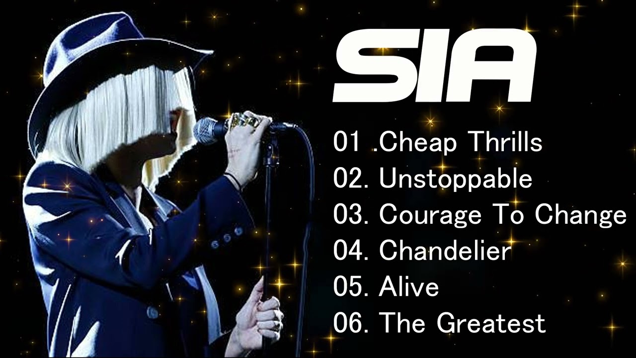 SIA Full Hits Songs Collection Album 2025