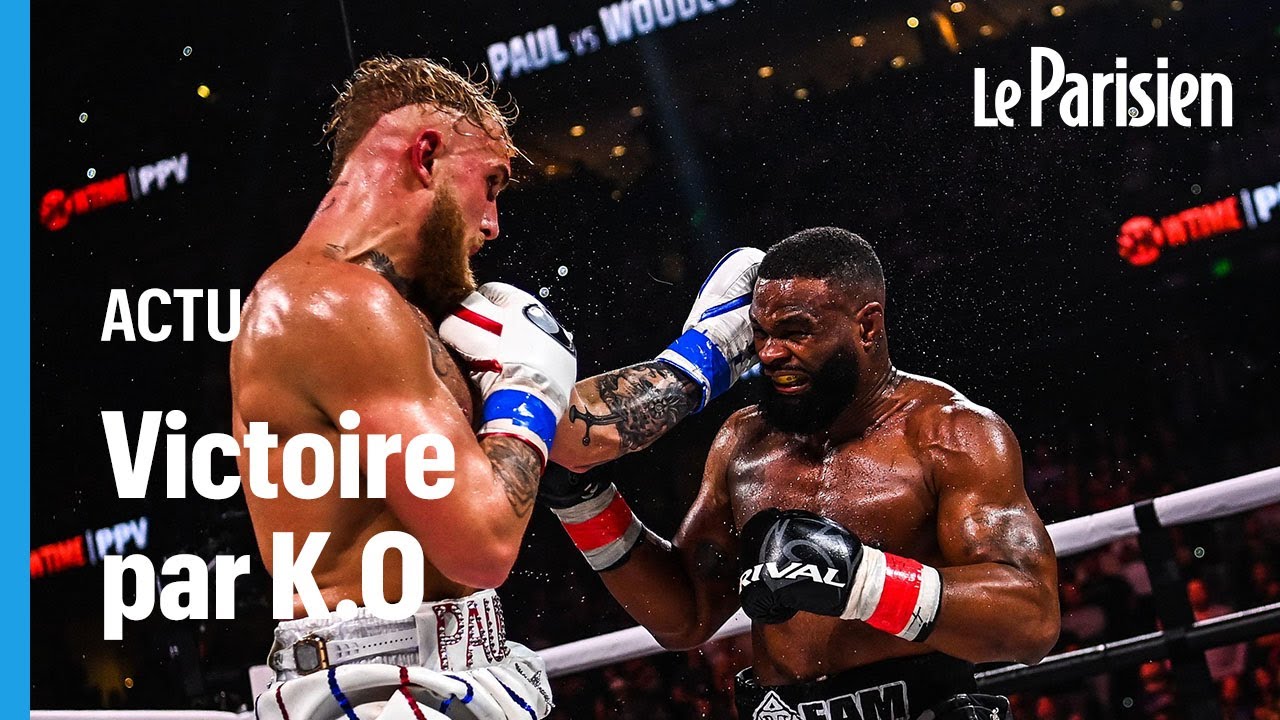 Boxe: le Youtubeur Jake Paul met K.O l'ancienne star du MMA, Tyron Woodley