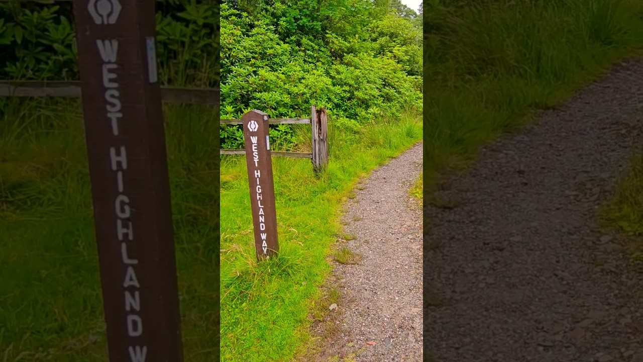Drove road to Glencoe on The West Highland Way Scotland #westhighlandway